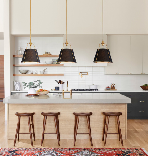 Ручка-кнопка Richmond d.3.2 Aged Brass фото 4