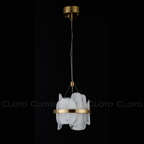 Подвесной светильник Cloyd COLD P1 / Ø30 см - латунь (арт.11516) фото 5