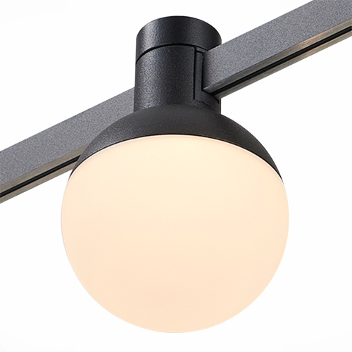 ST815.406.05 Магнитный трековый светильник FARM Черный LED 1*5W 3000K 78Lm Ra90 120 IP20 D75xH109 24 FARM фото 5
