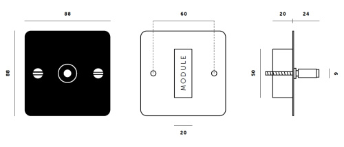 Выключатель 1G Toggle Black фото 3