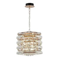 utsenka-SL6137.203.04 Светильник подвесной ST-Luce медь/прозрачный E14 4*40W STROZZI