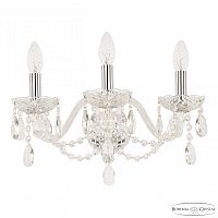 Бра хрустальные 116B/3/165 Ni Bohemia Ivele Crystal (Богемия Ивеле Кристалл)