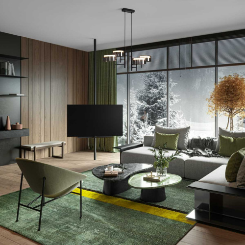 Подвесной светильник Freya Modern Tower FR5537PL-L6B1 фото 11