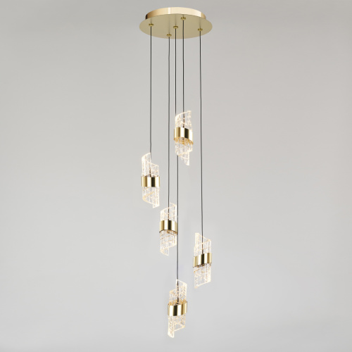 Подвесной светильник MD23001022-5A gold фото 3