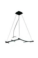 Люстра подвесная Alfa Light F3524-08 White+Black E27*4