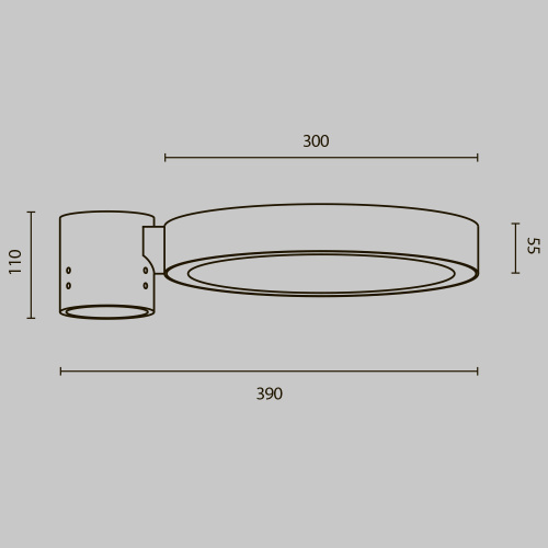 Парковый светильник Outdoor O472H-L50GF3K фото 8