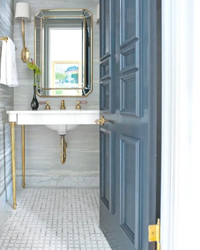 Зеркало в золотой раме "Леннокс"