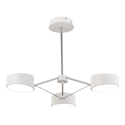 SLE6005-502-03 Светильник потолочный Белый, Хром/Белый LED 3*10W VALLE фото 5