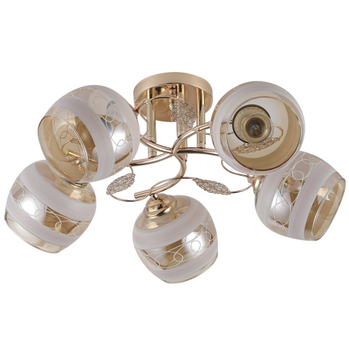 Потолочный светильник Escada 1110/5PL E27*40W Gold фото 2
