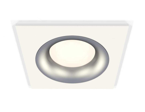 Комплект встраиваемого светильника Ambrella light Techno Spot XC7631004 SWH/MCH белый песок/хром матовый (C7631, N7013)