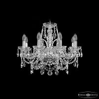 Люстра хрустальная 1411/8/195 Ni Bohemia Ivele Crystal (Богемия Ивеле Кристалл)
