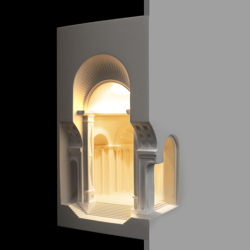 10355A Гипсовый встраиваемый светильник под покраску LOFT IT Antique фото 7