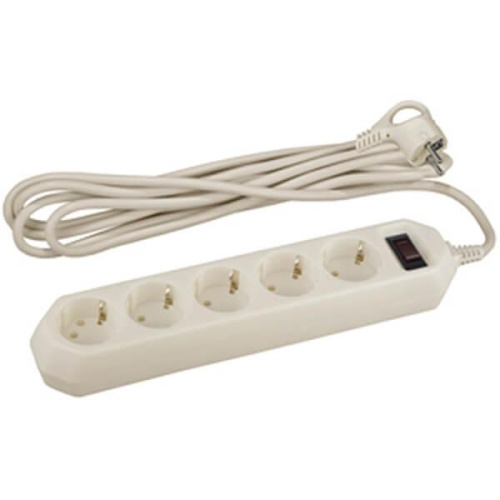 Сетевой фильтр ЭРА USF-5es-5m-I Б0019739 Сетевой фильтр ЭРА USF-5es-5m-I Б0019739