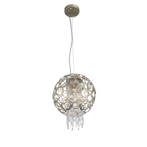 SL1101.203.02 Люстра подвесная ST-Luce Шампань/Шампань, Прозрачный E14 2*40W DOLCIMA фото 7