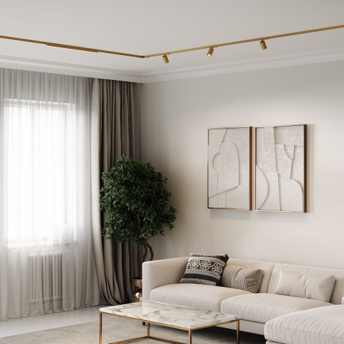 Brass Line Трековый светильник 10W 3000K латунь 85525/01 фото 11