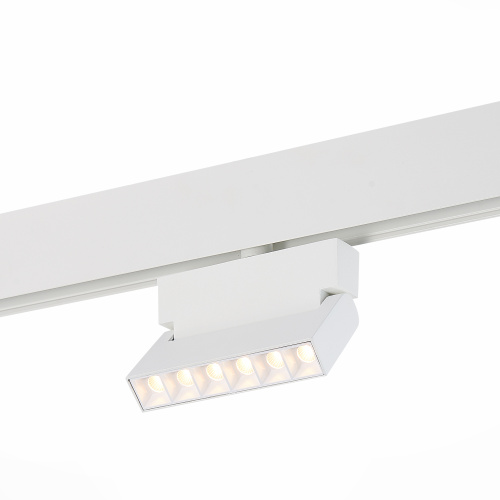 ST362.536.06 Магнитный трековый светильник белый LED 1*6W 3000K 532Lm Ra>80 36° IP20 L120xW22xH134 4 SKYLINE 48 фото 4