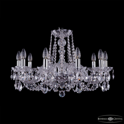 Люстра хрустальная 1402/10/240 Ni