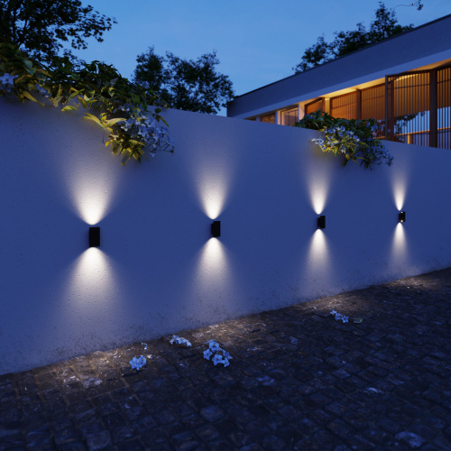 Настенный светодиодный светильник 35154/D черный фото 2