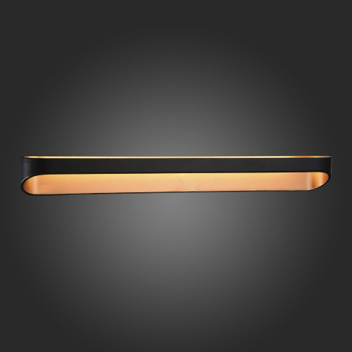 SL582.411.01 Светильник настенный ST-Luce Черный, Золото/Черный, Золото LED 1*18W 4000K Настенные светильники фото 3