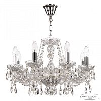 Люстра хрустальная 116/8/195 Ni Bohemia Ivele Crystal (Богемия Ивеле Кристалл)