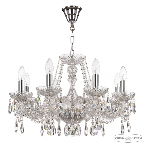 Люстра хрустальная 116/8/195 Ni Bohemia Ivele Crystal (Богемия Ивеле Кристалл)