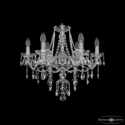 Люстра хрустальная 1415/6/200 Ni Bohemia Ivele Crystal (Богемия Ивеле Кристалл)
