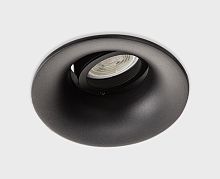 IT07-7012 black светильник встраиваемый поворотный