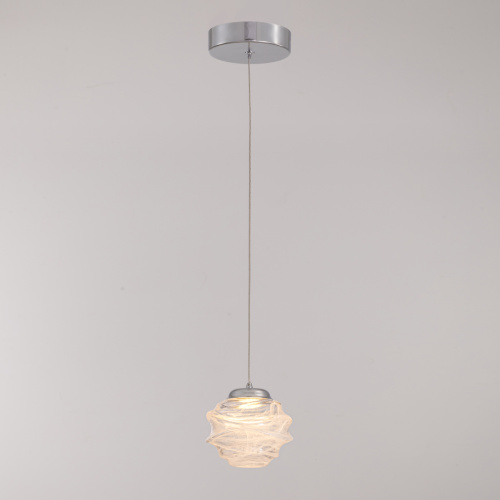 Подвесной светильник MD25030003-1A chrome/clear фото 4