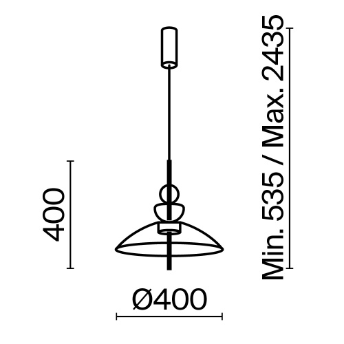 Подвесной светильник Maytoni MOD185PL-L11B3K3 фото 3