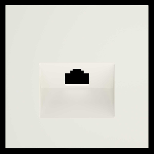 Накладка для розетки компьютерной RJ45 кат.6, S70 (хлопок) Voltum VLS001313 фото 5