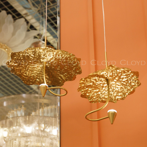 Подвесной светильник Cloyd KIRIBATI P1 / Ø20 см - латунь (арт.11374) фото 4