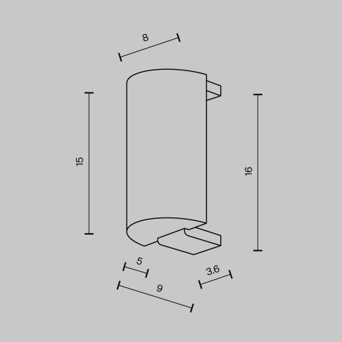 Комплектующие для трековой системы Technical TRA154EC-PT фото 2