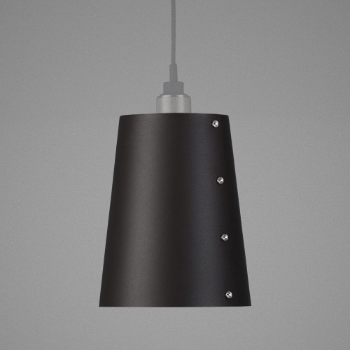 Абажур Hooked Large Graphite