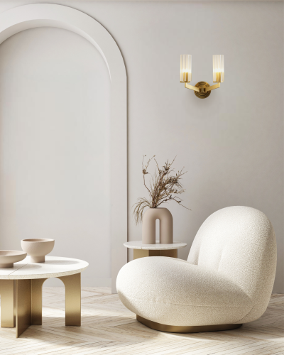 Светильник настенный Moderli V11073-2W Brass фото 9