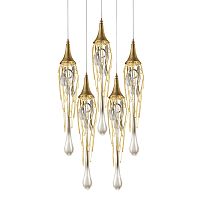 Подвесной светильник Goddess Tears 5R gold