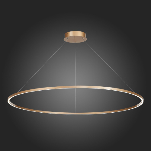 ST605.243.57 Светильник подвесной ST-Luce Золотистый/Белый LED 1*57W 4000K Подвесные светильники фото 4