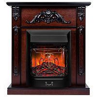 Электрокамин RealFlame Anita AO античный дуб с очагом Majestic Lux Black