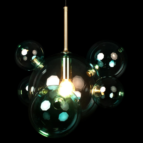 2027-P6 Blue mini Подвесной светильник LOFT IT Bolle фото 6