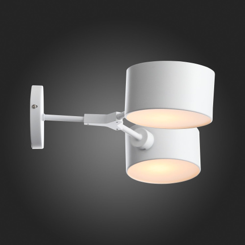 SLE183501-02 Светильник настенный Белый/Белый E14 2*60W GIMENTO фото 4
