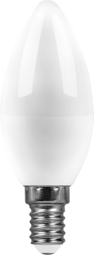 Лампа светодиодная SAFFIT SBC3709 Свеча E14 9W 230V 4000K фото 2