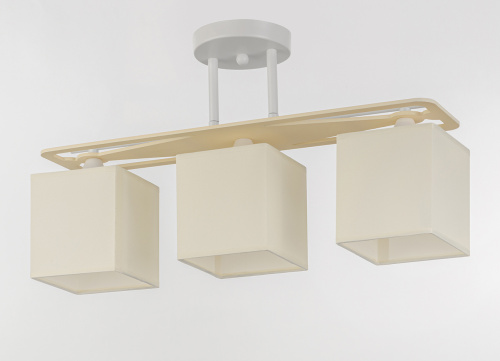 Потолочный светильник Escada 1117/3PL E27*60W Chrome/White фото 2