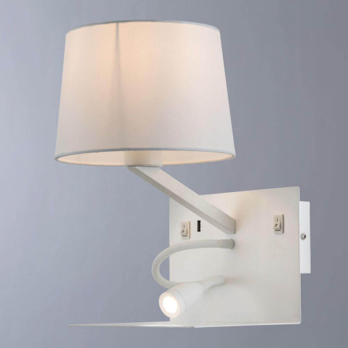 Бра Arte Lamp Ibis A1056AP-2WH фото 3