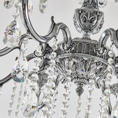 Люстра с хрустальными подвесками AL78101/8/250 B NB Bohemia Ivele Crystal (Богемия Ивеле Кристалл) фото 6
