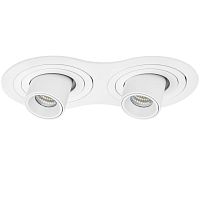 Комплект из светильника и рамки Lightstar Intero Tubo (217626+217164+217164) i626164