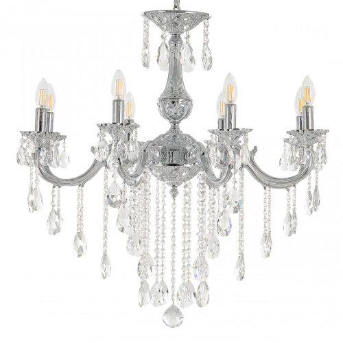 Люстра с хрустальными подвесками AL78101/8/250 B NW Bohemia Ivele Crystal (Богемия Ивеле Кристалл) фото 3 Люстра с хрустальными подвесками AL78101/8/250 B NW Bohemia Ivele Crystal (Богемия Ивеле Кристалл) фото 3