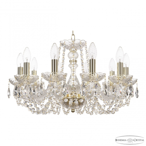 Люстра хрустальная 119/10/200 G Bohemia Ivele Crystal (Богемия Ивеле Кристалл)