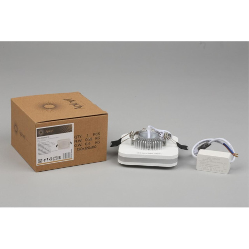 Светильник встраиваемый-накладной APL.0024.09.10 фото 6