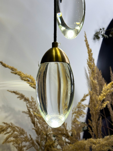 Подвесной светильник MT8848-3H brass фото 3