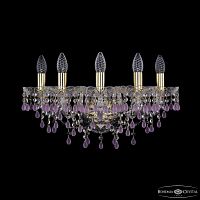 Бра хрустальные 1410B/5/160/XL G V7010 Bohemia Ivele Crystal (Богемия Ивеле Кристалл)