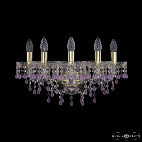 Бра хрустальные 1410B/5/160/XL G V7010 Bohemia Ivele Crystal (Богемия Ивеле Кристалл)